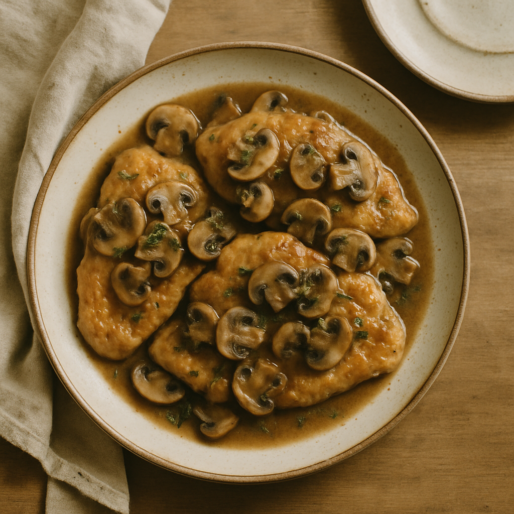Classic Chicken Marsala