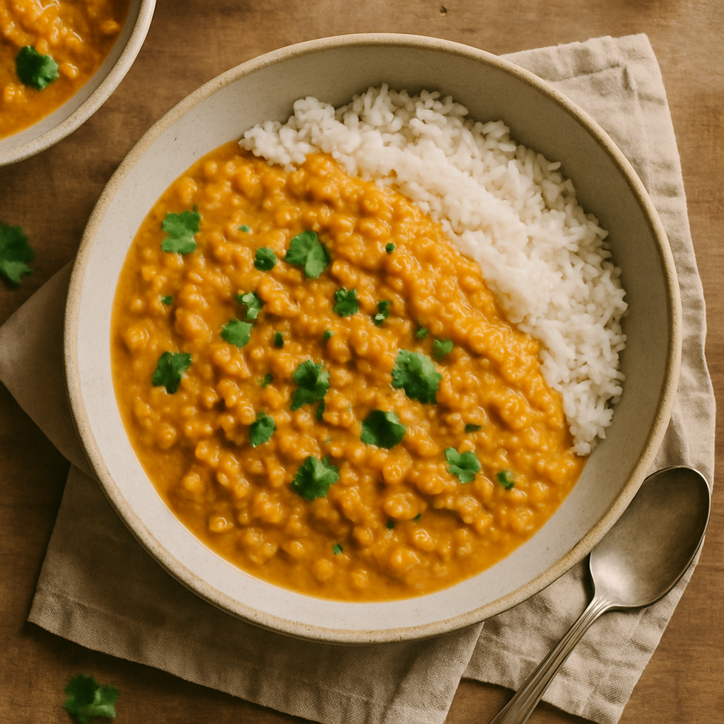 Red Lentil Coconut Curry